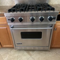 Four Burner Viking Stove-Oven  30” Inch 