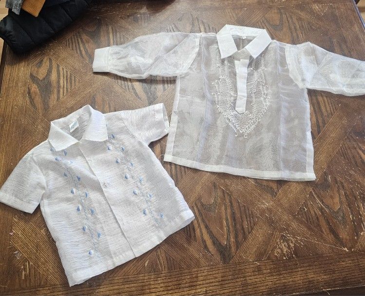 Barong Tagalog Shirt X2