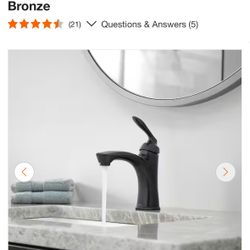 Pfister Avalon Single Hole Single-Handle Bathroom Faucet Tuscan Bronze