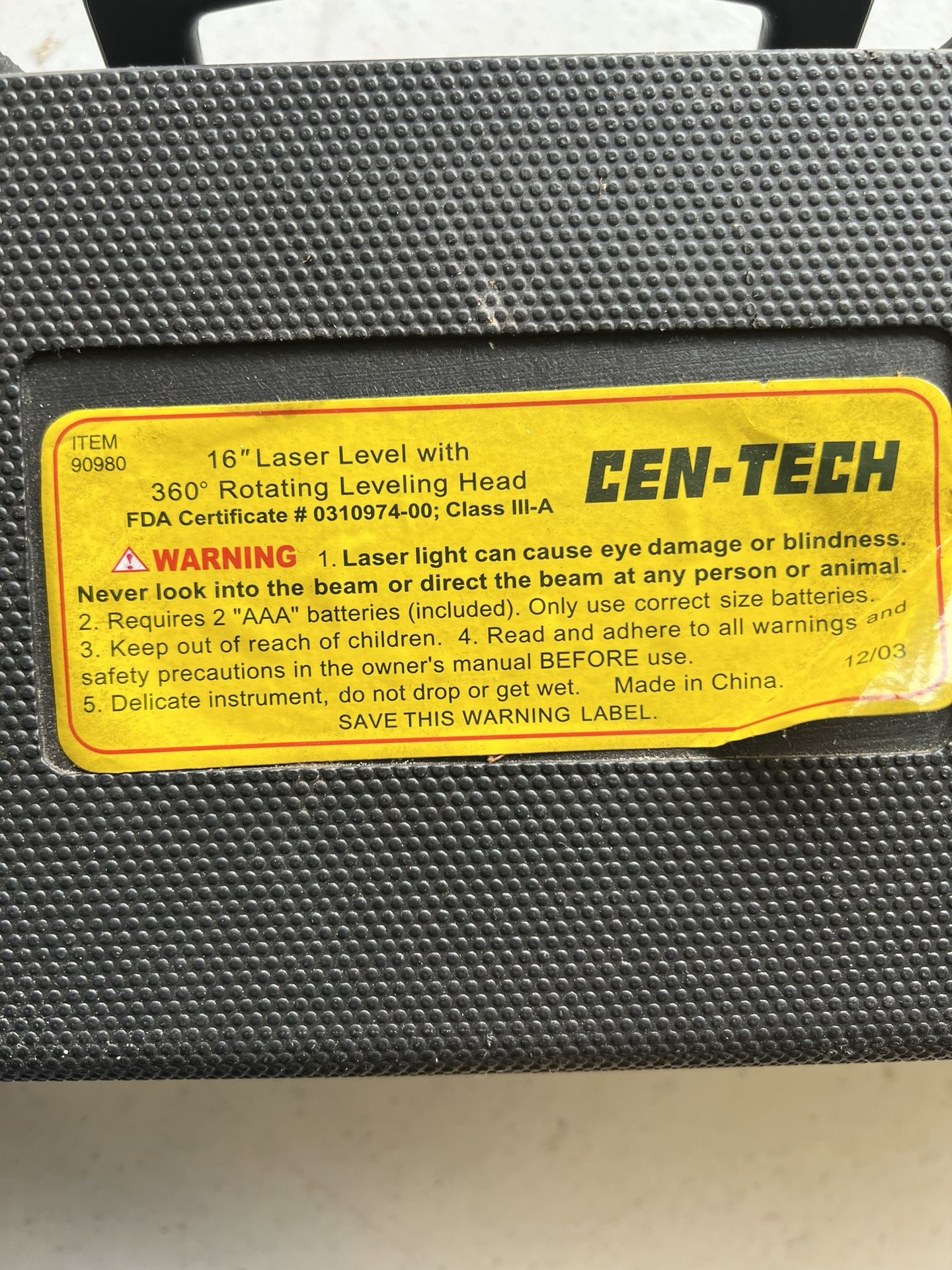 Laser Level