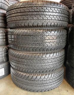 245/60/20 Yokohama vendo un set de llantas usadas excelente condiciones de vida las 4 ✅🤩I am selling a set of used tires, all 4 in excellent living c