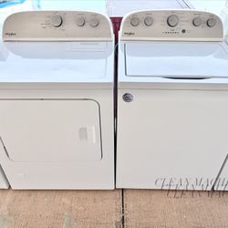 Whirlpool Washer And Gas Dryer 90 Day Warranty Some Delivery