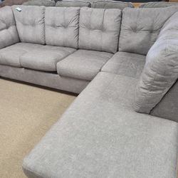 Beautiful Cozy Deep Chaise Couch New