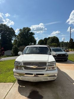 White Chevrolet Silverado Pickup Truck