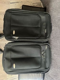 Black Soft-Side Luggage Set of 2
