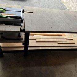 Dewalt Table Saw And Outfeed Table Combo 