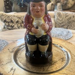 Ridgeway Sterling Pottery Toby Jug