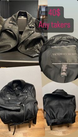 Victoria Secret Faux Leather Jacket