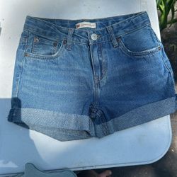 Levi Girls Sz 12 Jean Short