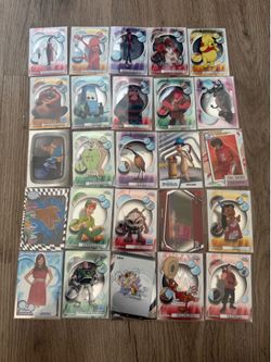 Disney topps chrome cards