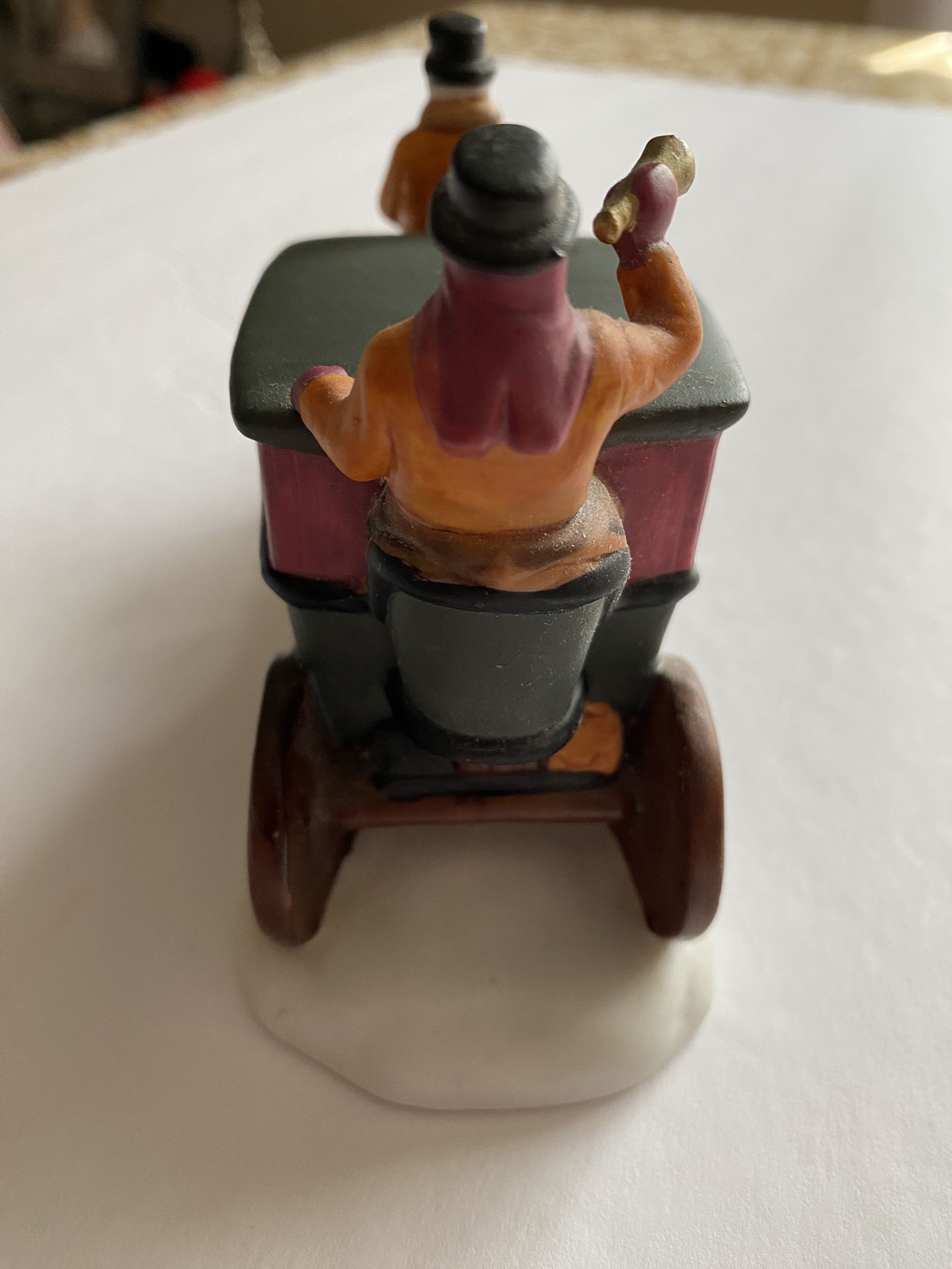 Vintage Department 56 Dickens Heritage Village Collection Dover Horse Carriage 1988