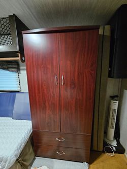 Large Tall Wardrobe 2 doors 2 drawers