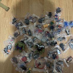 Over 150 Lego Minifigures
