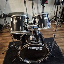 1980s Tama Swingstar drum set