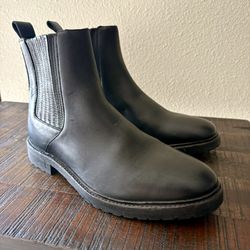 AllSaints Black Chelsea Boots – Size 10 US – Brand New!