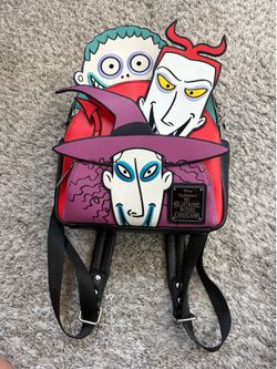 Loungefly Oogies boogies boys nightmare before Christmas backpack