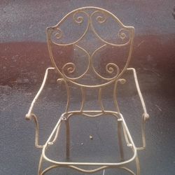 Word Iron Chairs Need Seats Made 20 Dollar S Esch