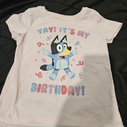 3T Bluey Birthday Shirt
