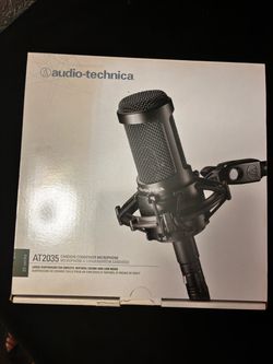 Audio-Technica AT2035 Condenser Microphone bundle