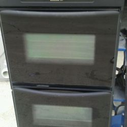Kitchen Aide Double Wall Oven And Cooktop