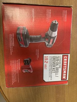 Craftsman 3/8-in drill/driver kit 19.2volt