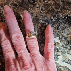 Engagement Ring And Wedding Band