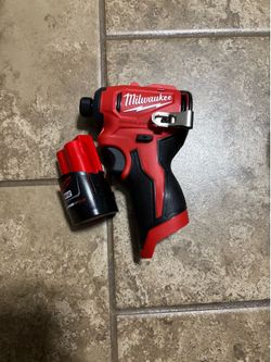 M12 12V Lithium-Ion Subcompact Brushless Cordless 1/4 in. Hex Impact Driver