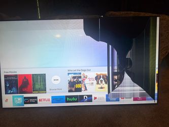 Samsung 70” 4K UHD Smart TV – UN70NU6900 – Cracked Screen / For Parts or Repair