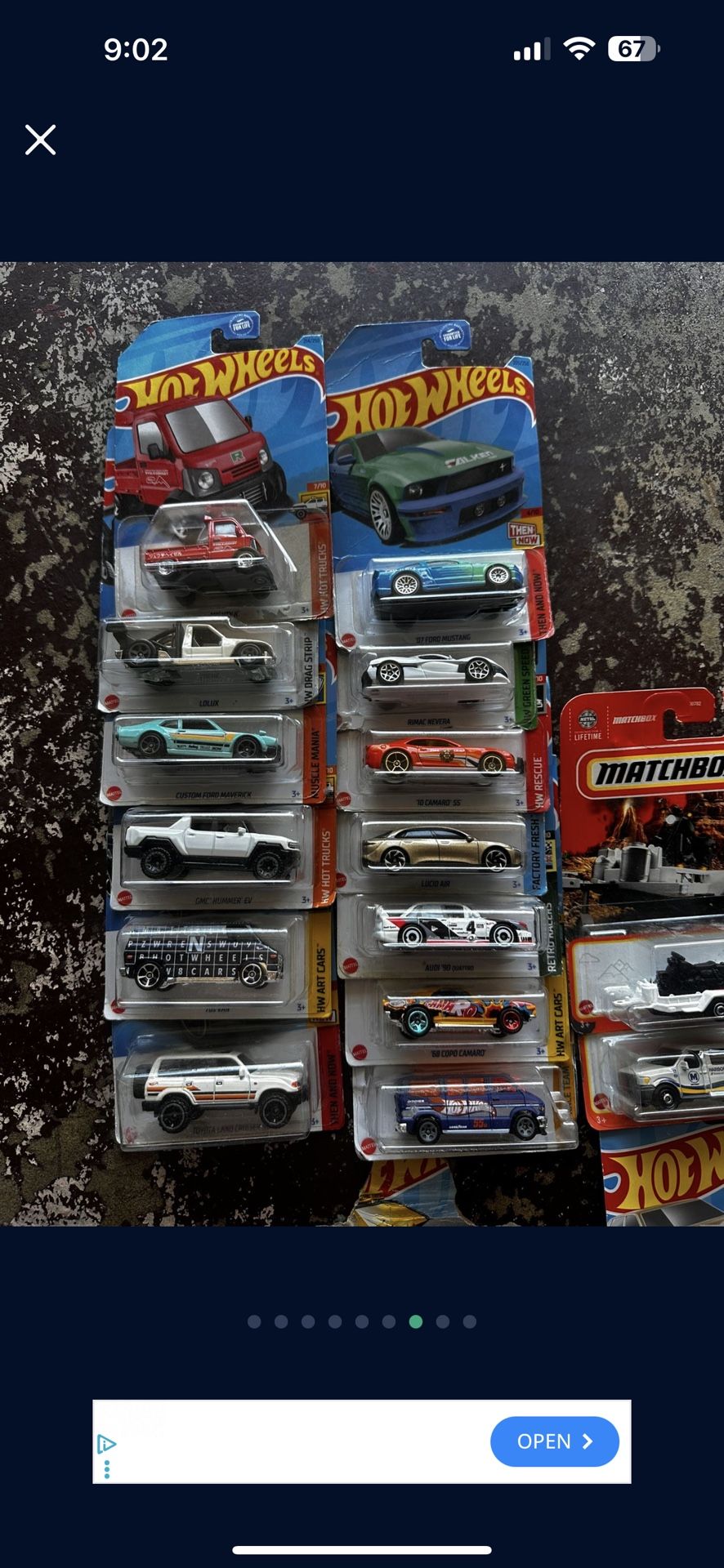 HOTWHEELS CARS (take All At Onces )