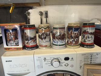 Budweiser Collectible Steins
