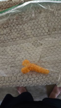 Crunchy CHEETO shaped like a PP. RARE!!! NEVER TOUCHED BY HUMAN HANDS.
