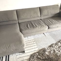 Grey Sectional - Must Go