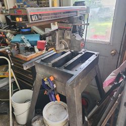 Various Sanders Saws Air Compressors Come Alongs Other  Tools...