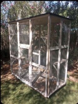 🦜 Large, Mobile Aviary / Small Pet Cage - Heavy Duty! 🦜