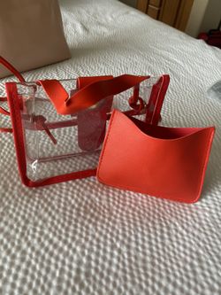 Clear Bags For Work Or pool (new)