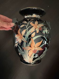 Japanese orchid decoration vase