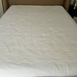 Quilted Fitted Mattress Pad - Queen Size