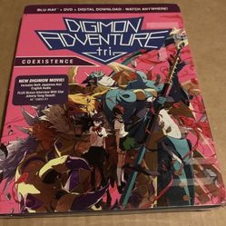 bluray digimon adventure tri coexistence blu ray brand new 