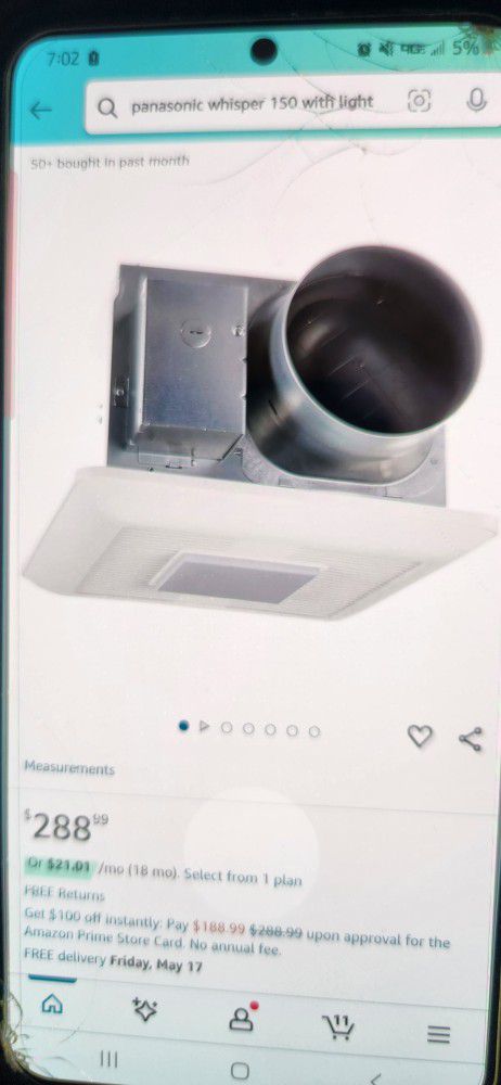Brand New 110/130/150 CFM Bathroom Exhaust Fan. Details On Pictures