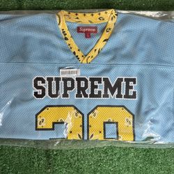 Supreme Bandana Football Jersey M blue