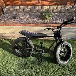 Super 73 Z1 E-bike with Upgrades In Excellent Condition In
