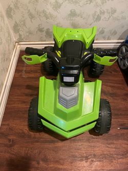 Green truck for kids