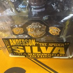 Round 5 Anderson Silva UFC Ultimate Collector Limited Edition Action Figure MMA