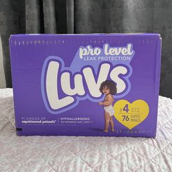 Luvs Size 4 Diapers