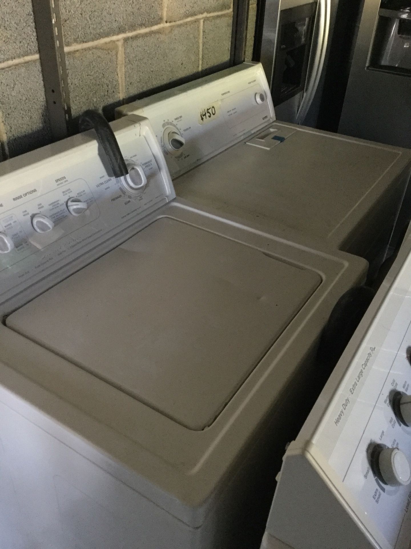 Kenmore washer and dryer set/ 90 day warranty/ delivery and install are available