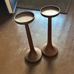 Bronze Candle Holder