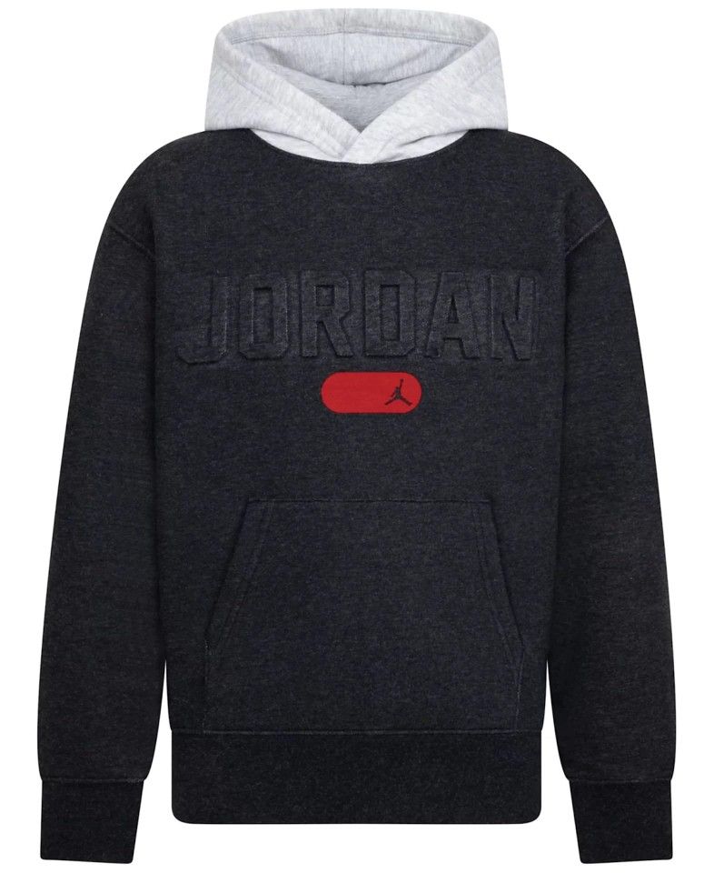 Jordan Sweatshirt  Dark Grey, White And Red Size 147-173cm