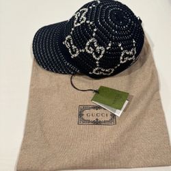 Gucci Crochet Baseball Hat