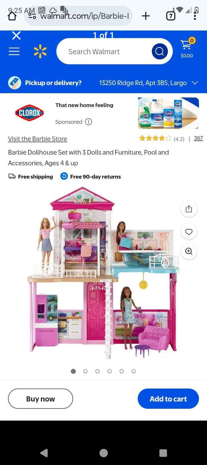 BARBIE DOLLHOUSE 