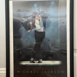 Michael Jackson 3D Framed Billie Jean Poster Art Frame 